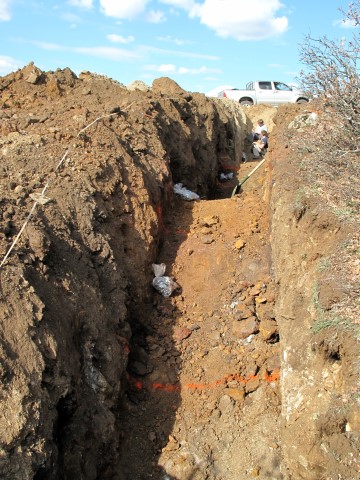 Trenching in Western Turkey